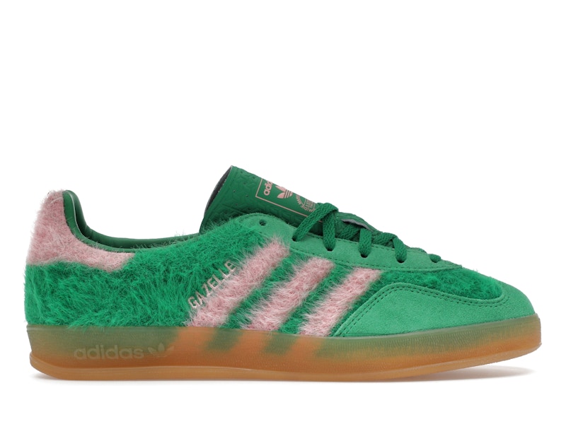 adidas Gazelle Indoor Green Glow Pink (Women's) - weergave 1