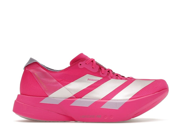 Adidas Adizero Adios Pro 4 Shock Pink Womens - Shock Pink/Zero Metallic/Aurora Plum - JR1242 - 01