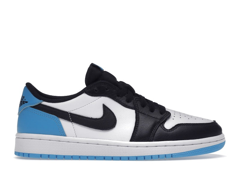 Jordan 1 Retro Low OG Black Dark Powder Blue (Women's) - vue 1