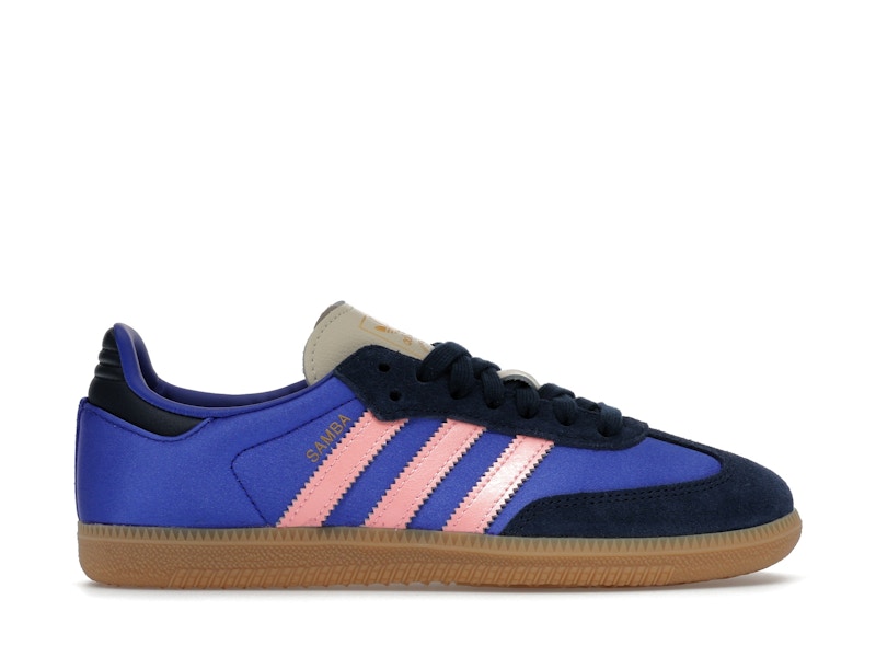 Adidas Samba Og Lucid Blue Night Indigo Womens - Lucid Blue/Night Indigo/Gum - JS1317 - 01
