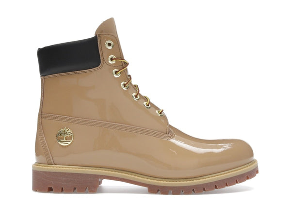 Timberland 6 Premium Waterproof Patent Boots Finch Wheat