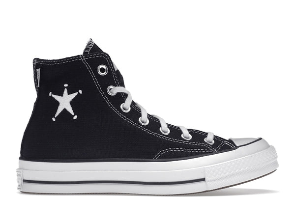 Converse Chuck Taylor All Star 70 Hi Stussy Black - Black/White/Black - A01765C - 01
