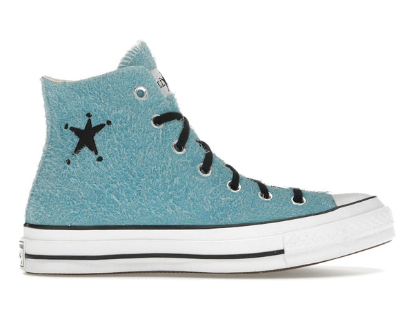 Converse Chuck Taylor All Star 70 Hi Stussy Sky Blue - Sky Blue/Egret/Black - A07663C - 01
