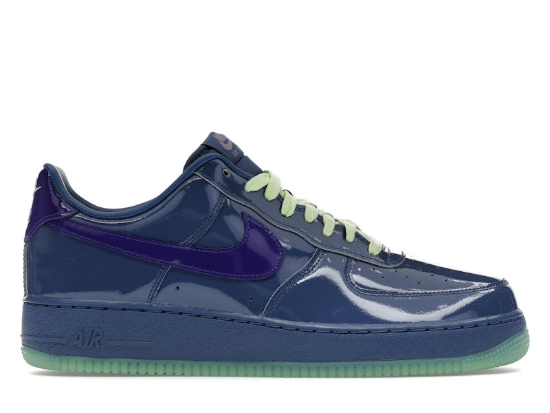 Nike Air Force 1 Low Patent Leather Mystic Navy Grape Ice - Ansicht 1