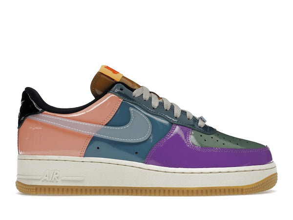 Nike Air Force 1 Low Undefeated Multi Patent Purple Green - Celestine Blue/Sail/Gum-Multi-Color - DV5255-500 - 01