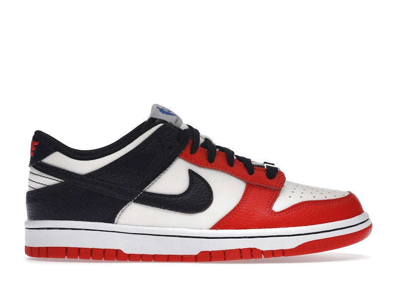 Nike Dunk Low EMB NBA 75th Anniversary Chicago (GS) - vue 1