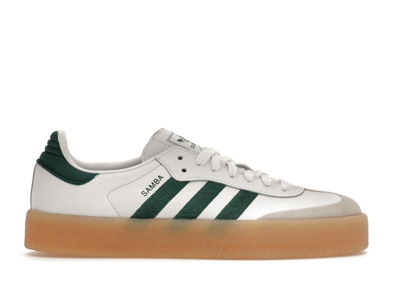 adidas Sambae White Collegiate Green Gum (Women's) - visning 1