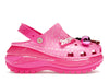Crocs Classic Mega Crush Clog Barbie The Movie Electric Pink - 209244-6QQ - 01