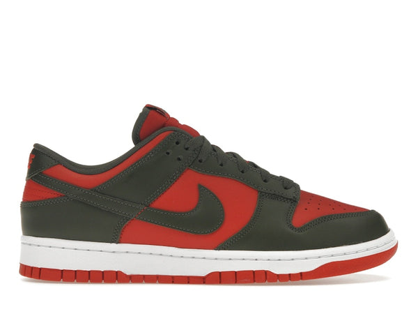 Nike Dunk Low Mystic Red Cargo Khaki - Mystic Red/Cargo Khaki/White - DV0833-600 - 01