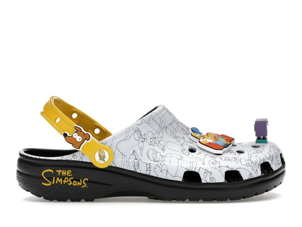 Crocs Classic Clog The Simpsons Intro Sequence - White/Black - 211106-90H - 01