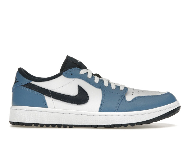 Jordan 1 Low Golf White Aegean Storm - vue 1