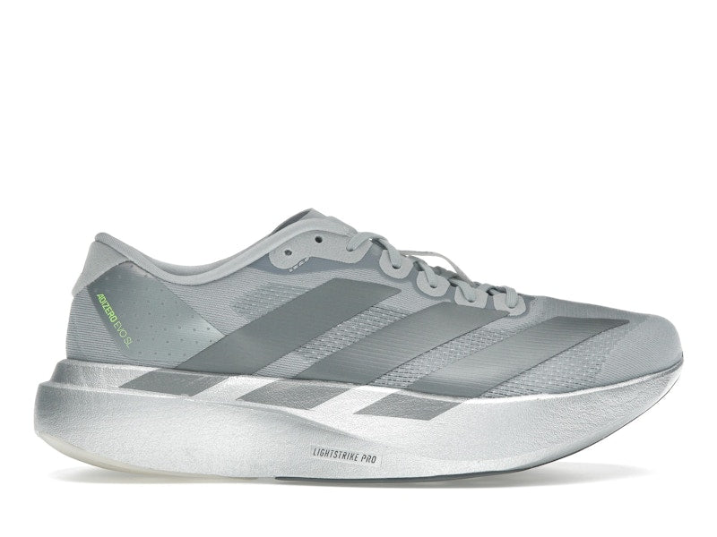 adidas Adizero Evo SL Silver Metallic Lucid Red - vue 1