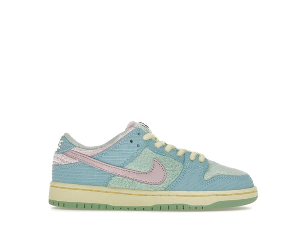 Nike Sb Dunk Low Verdy Visty (PS) - Blue Gaze/Light Arctic Pink/Bicycle Yellow - FZ7195-400 - 01