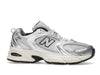 New Balance 530 Silver Cream - Silver/Cream - MR530TA - 01