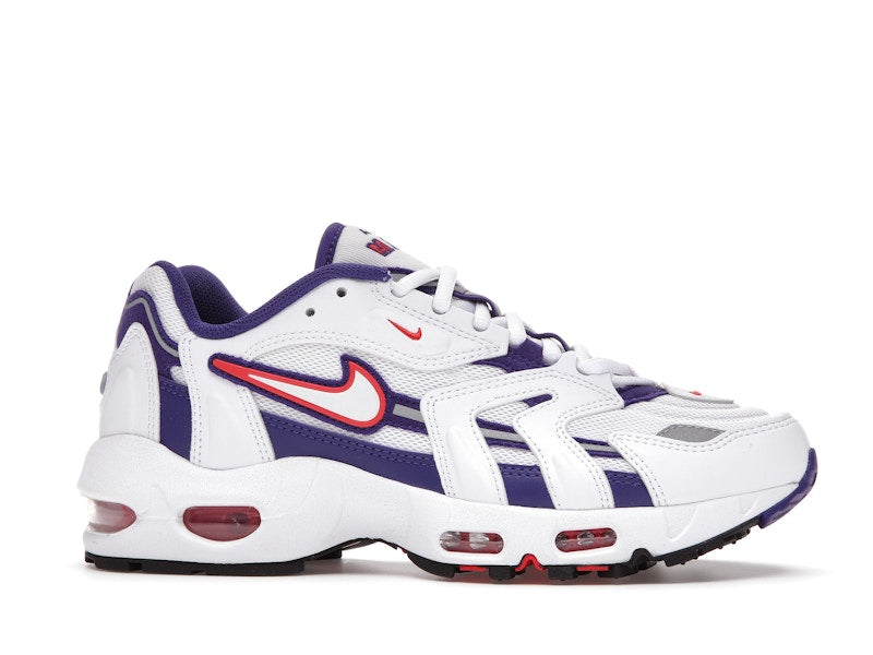 Nike Air Max 96 II Cherry (Women's) - White/Comet Red-Grape Ice - DA2230-100 - 01