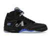 Air Jordan 5 Retro Awake Ny Black - Black/Racer Blue-Metallic Silver-White-Clear - DV4982-004 - 01