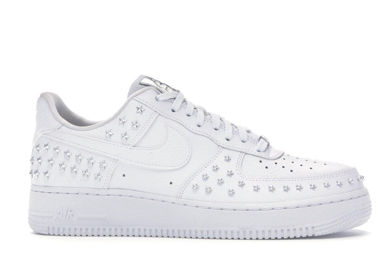 Nike Air Force 1 Low '07 XX White Studded (Women's) - White/White/White - AR0639-100 - 01