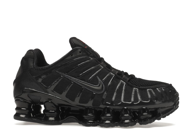 Nike Shox Tl Black Metallic Hematite (W) - Black/Black-Metallic Hematite-Max Orange - AR3566-002 - 01