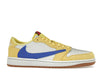 Air Jordan 1 Retro Low OG SP Travis Scott Canary - Canary/Racer Blue/Light Silver/Gum Medium Brown - DZ4137-700 - 01