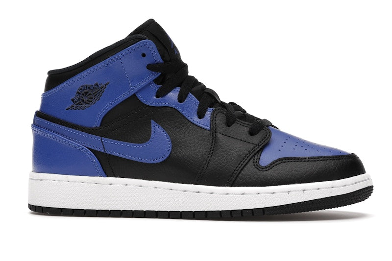Air Jordan 1 Mid Hyper Royal (GS) - vista 1