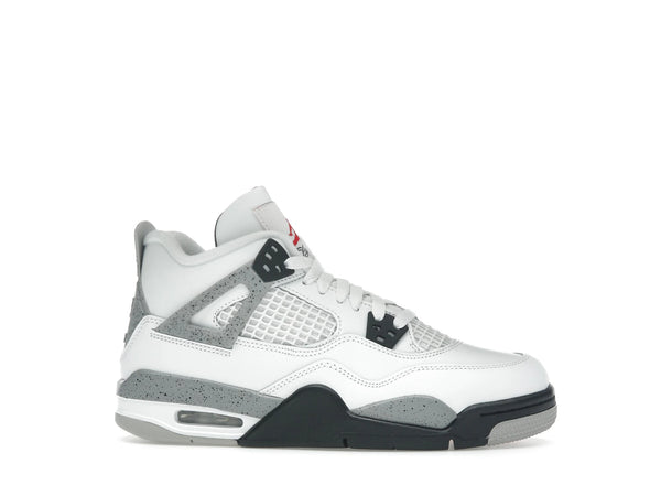 Air Jordan 4 Retro White Cement (2025) (GS) - Summit White/Fire Red-Tech Grey-Black - IB4171-100 - 01
