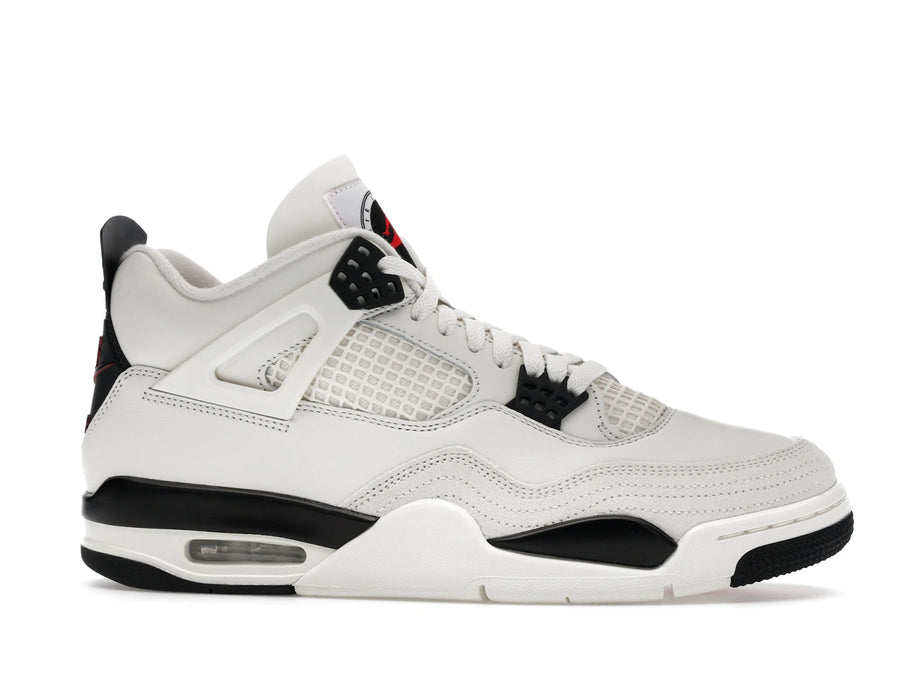 Air Jordan 4 Retro OG Flight Club - Sail/Black/University Red - IM4002-100 - 01