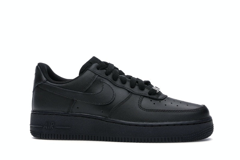 Nike Air Force 1 Low '07 Black (Women's) - Black/Black-Black - DD8959-001 - 01