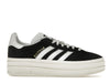 adidas Gazelle Bold Core Black White (Women's) - Core Black/Footwear White/Core White - HQ6912 - 01