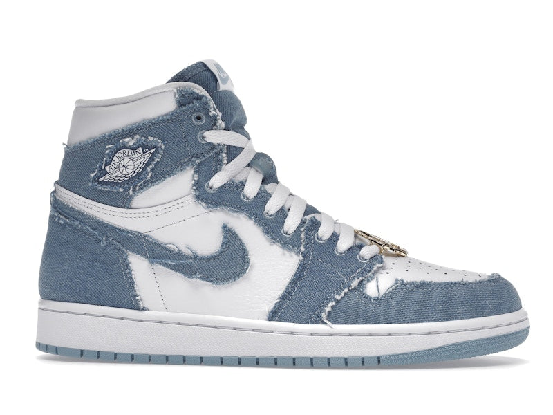 Air Jordan 1 High OG Denim (W) - White/Worn Blue-Metallic Gold - DM9036-104 - 01
