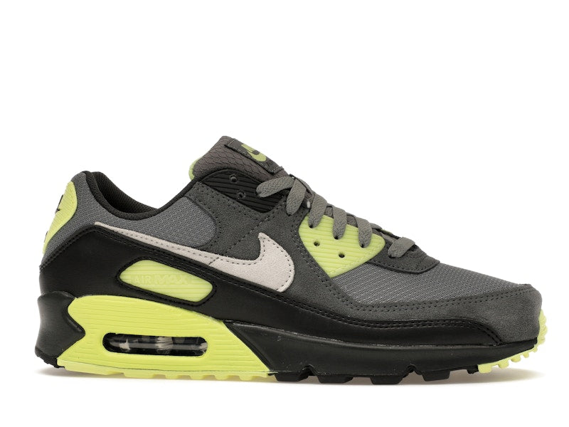 Nike Air Max 90 Smoke Grey Light Lemon Twist - Smoke Grey/Light Lemon Twist/Black/Photon Dust - DM0029-012 - 01