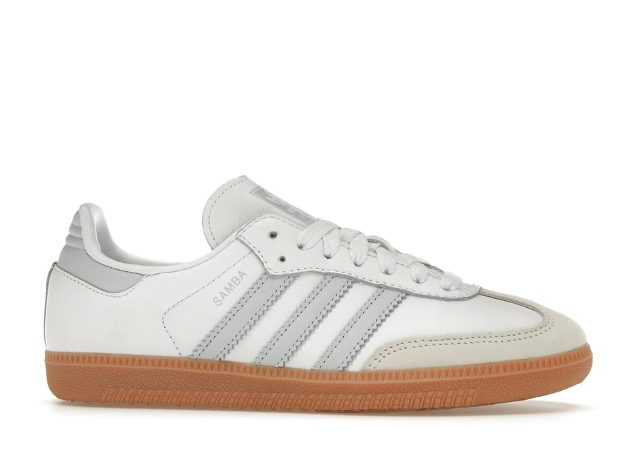 Adidas Samba OG White Halo Blue Gum - Cloud White/Halo Blue/Off White - IE0877 - 01