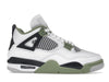Air Jordan 4 Retro Oil Green (W) - White/Seafoam/Dark Ash/Neutral Grey - AQ9129-103 - 01