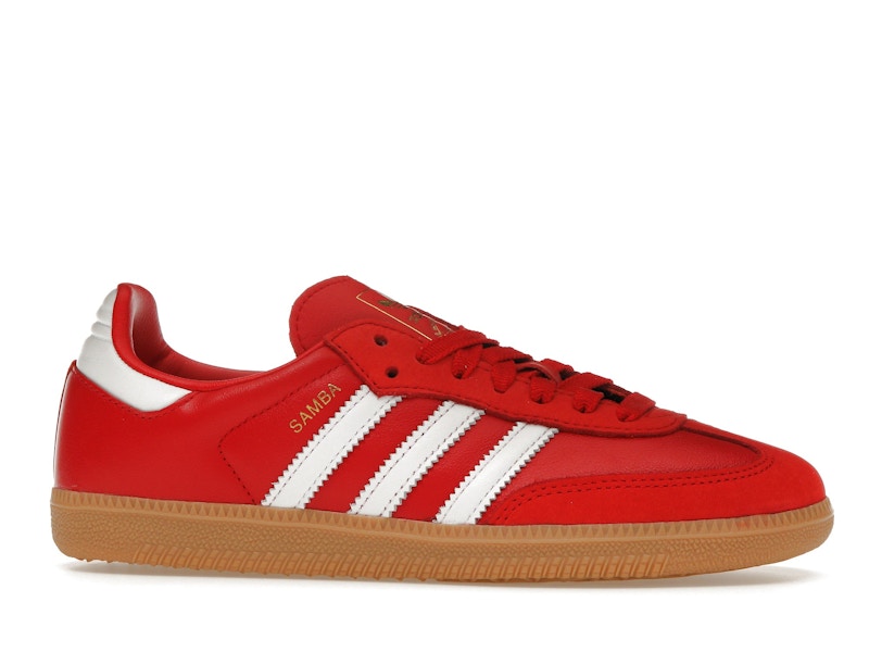 adidas Samba OG Better Scarlet (Women's) - White/Better Scarlet/Gum - IE6524 - 01