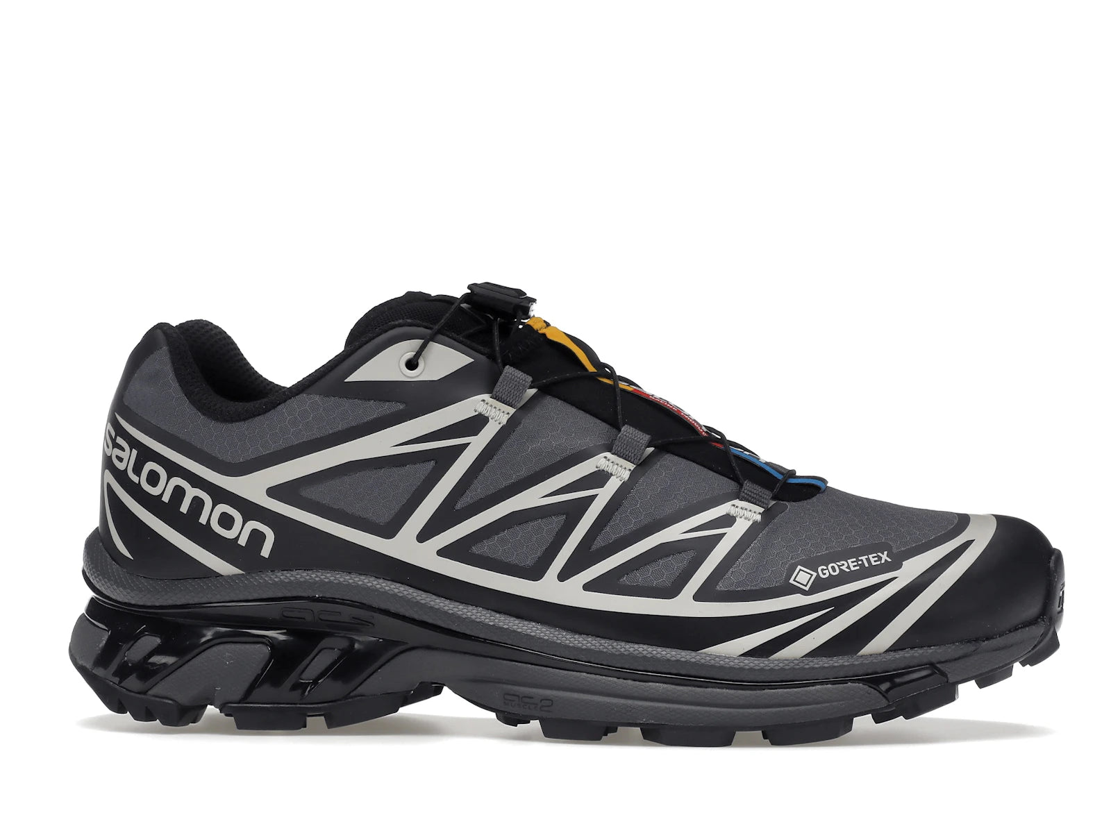 Salomon XT 6 Gore Tex Black Lunar Rock - Black/Ebony/Lunar Rock - L41663500 - 01