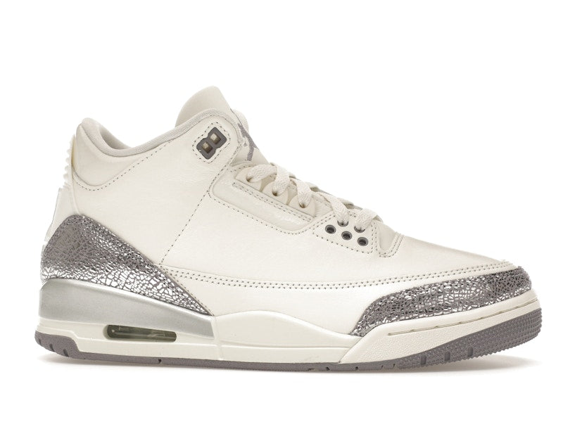 Air Jordan 3 Retro Sail Cement Grey - Sail/Cement Grey/Metallic Silver - CK9246-100 - 01