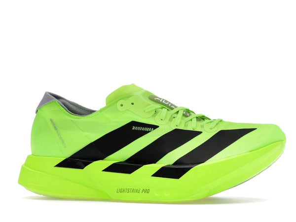 adidas Adizero Adios Pro 4 Lucid Lemon Black - Lucid Lemon/Core Black/Halo Silver - JR6364 - 01