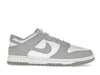 Nike Dunk Low White Light Smoke Grey - White/Light Smoke Grey/White - HF5441-105 - 01