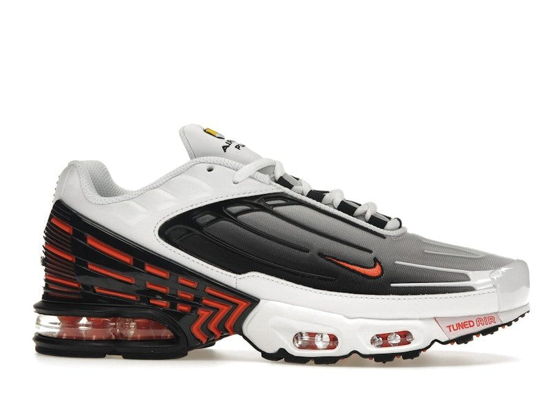 Nike Air Max Plus 3 White Black Team Orange - White/Black/Gunsmoke/Team Orange - CK6715-101 - 01