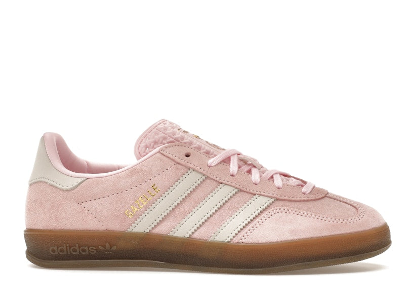 adidas Gazelle Indoor Clear Pink Off White (Women's) - Clear Pink/Off White/Gum - JI2716 - 01