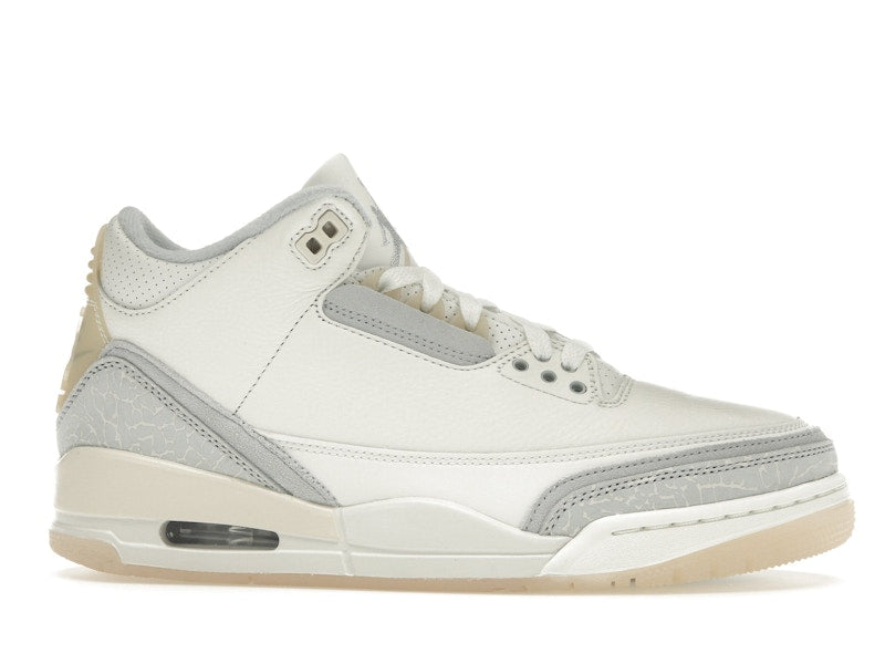 Air Jordan 3 Retro Craft Ivory - Ivory/Grey Mist/Cream - FJ9479-100 - 01