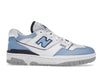 New Balance 550 White Carolina Blue - White/Carolina Blue/Black - BB550ZNA - 01