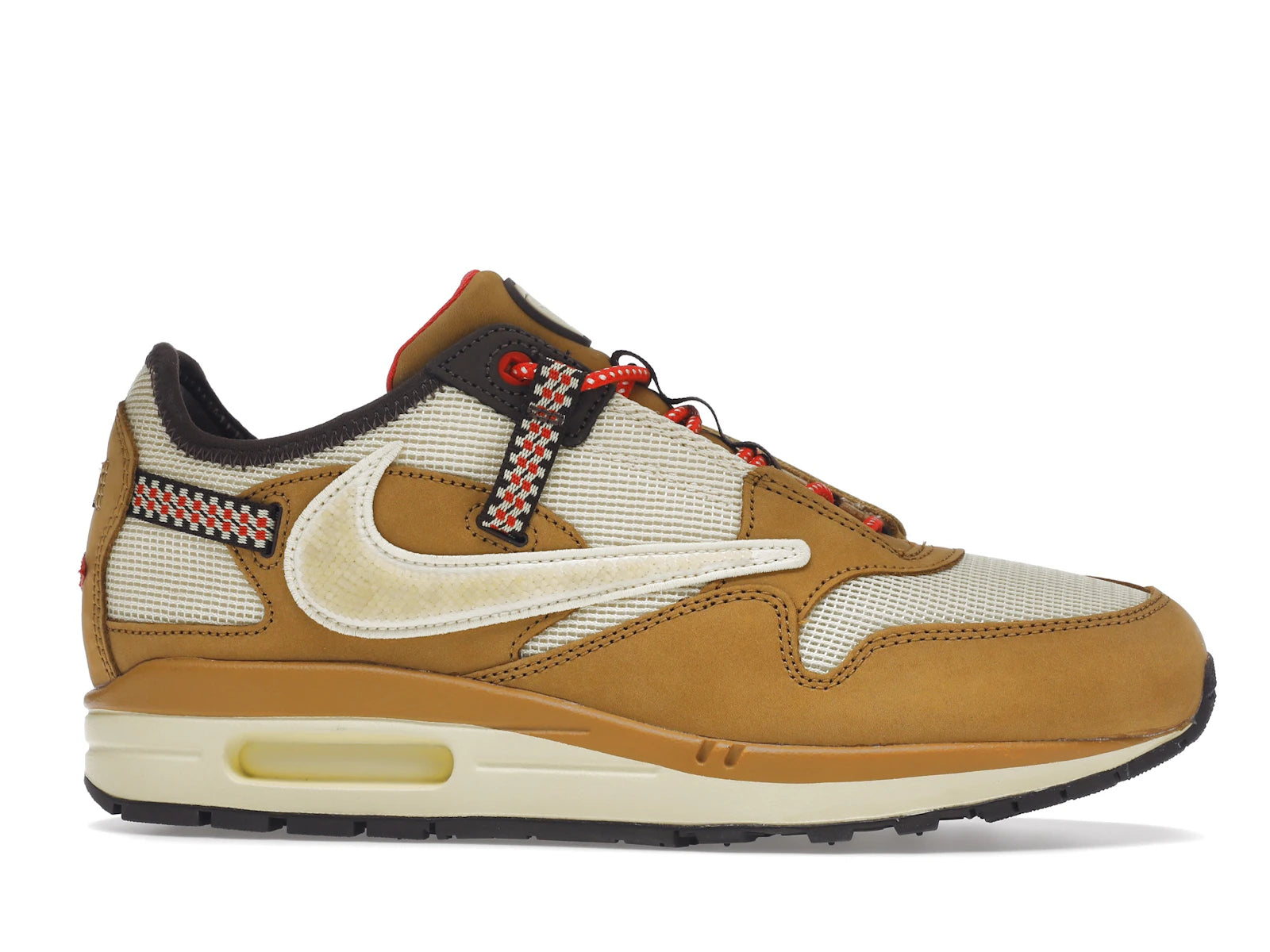 Nike Air Max 1 Travis Scott Wheat Lemon Drop - Wheat/Lemon Drop-Baroque Brown - DO9392-701 - 01