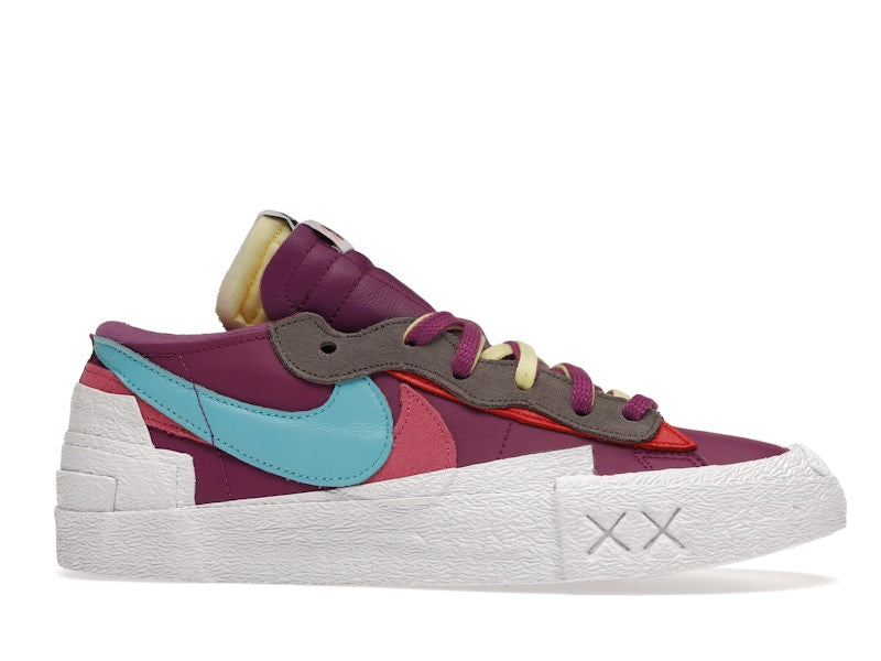Nike Blazer Low Sacai Kaws Purple Dusk - Purple Dusk/Aqua/Pink/White - DM7901-500 - 01