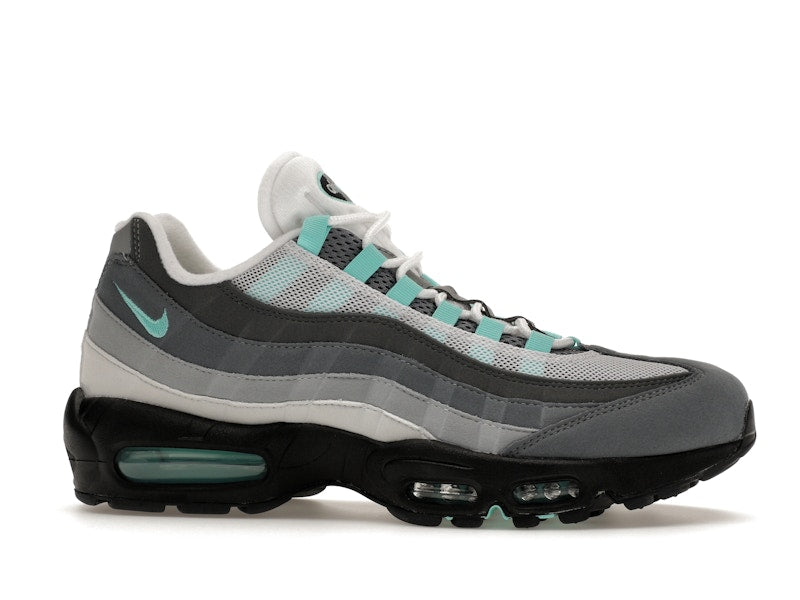Nike Air Max 95 Hyper Turquoise - White/Hyper Turquoise/Iron Grey/Cool Grey - FV4710-100 - 01
