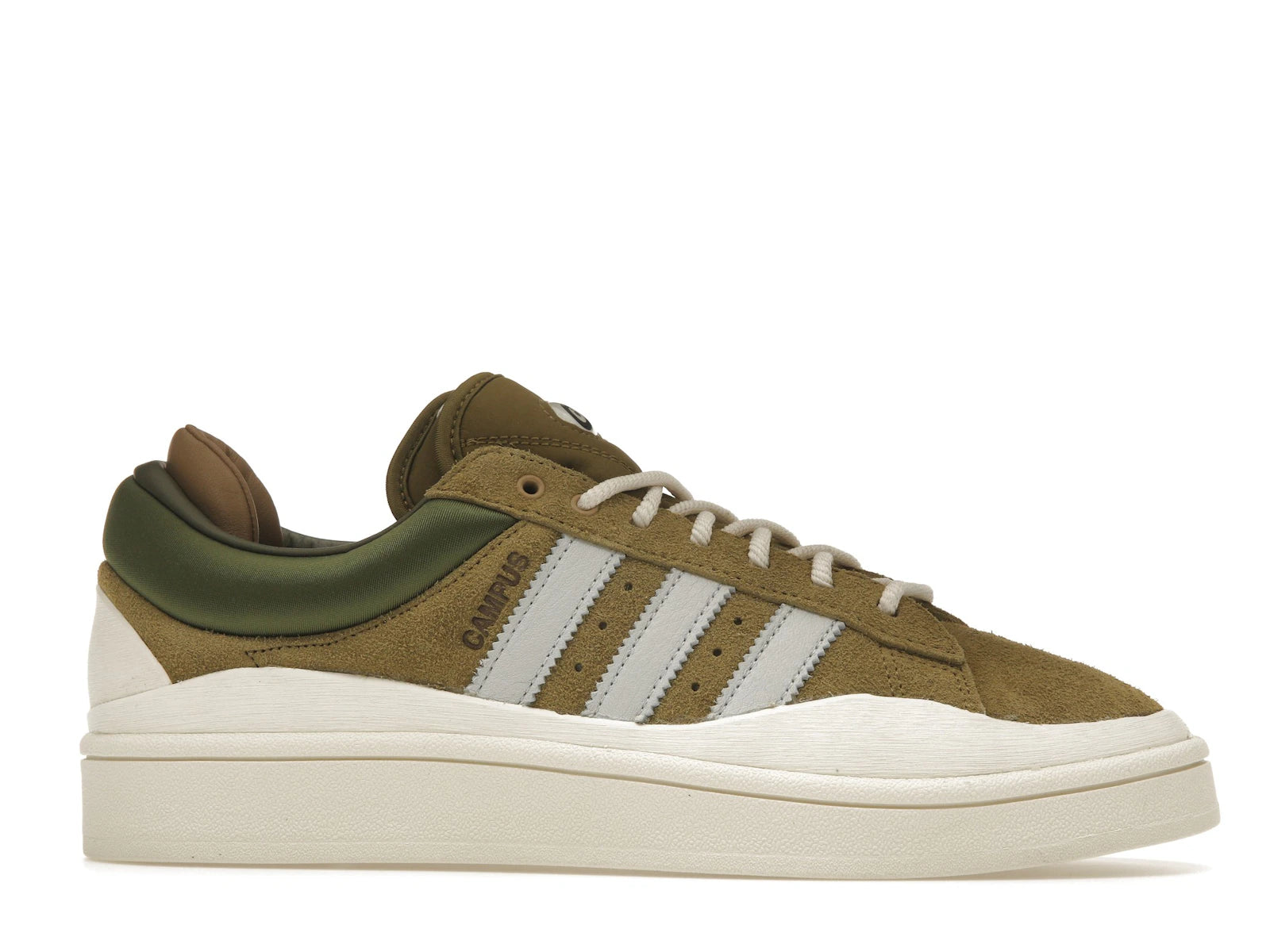 Adidas Campus Light Bad Bunny Olive - Wild Moss/Blue Tint/Cream White - ID7950 - 01