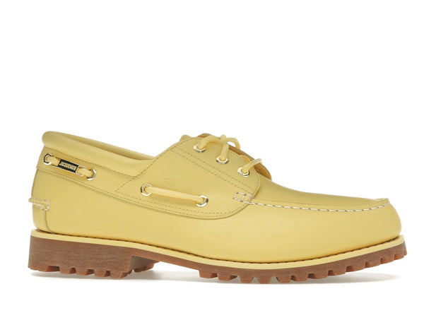 Timberland 3 Eye Classic Lug Boat Shoe Jacquemus La Bateau - Banana Yellow/Gum - TB0A6G7F-EVU - 01