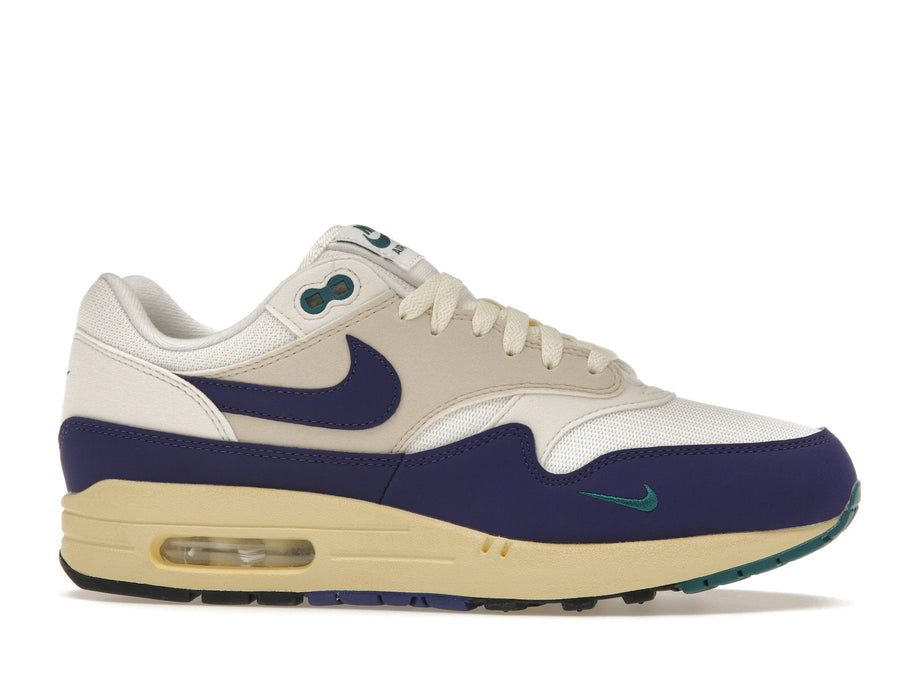 Nike Air Max 1 Athletic Department Deep Royal Blue - White/Fir/Sail/Midnight Navy/Coconut Milk - FQ8048-133 - 01