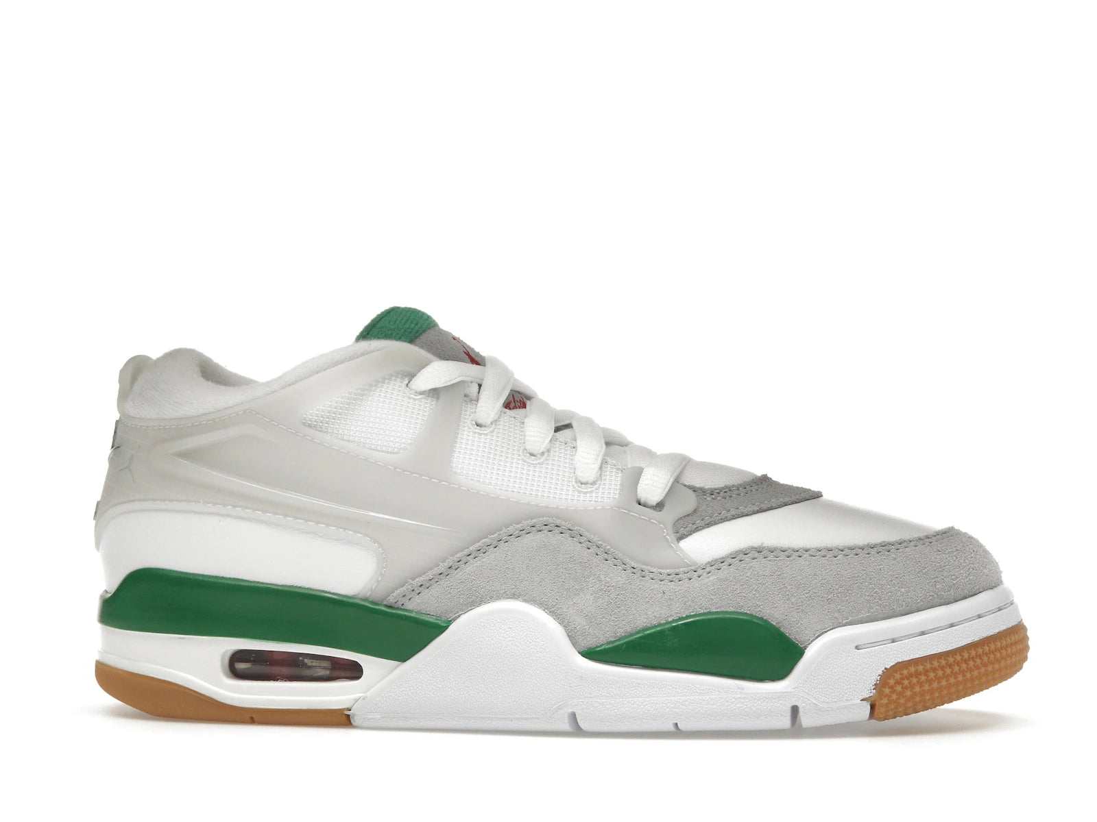 Air Jordan 4 Rm Pine Green - White/Pine Green-Neutral Grey-Wolf Grey-Varsity Red-Gum Dark Brown - FQ7939-103 - 01