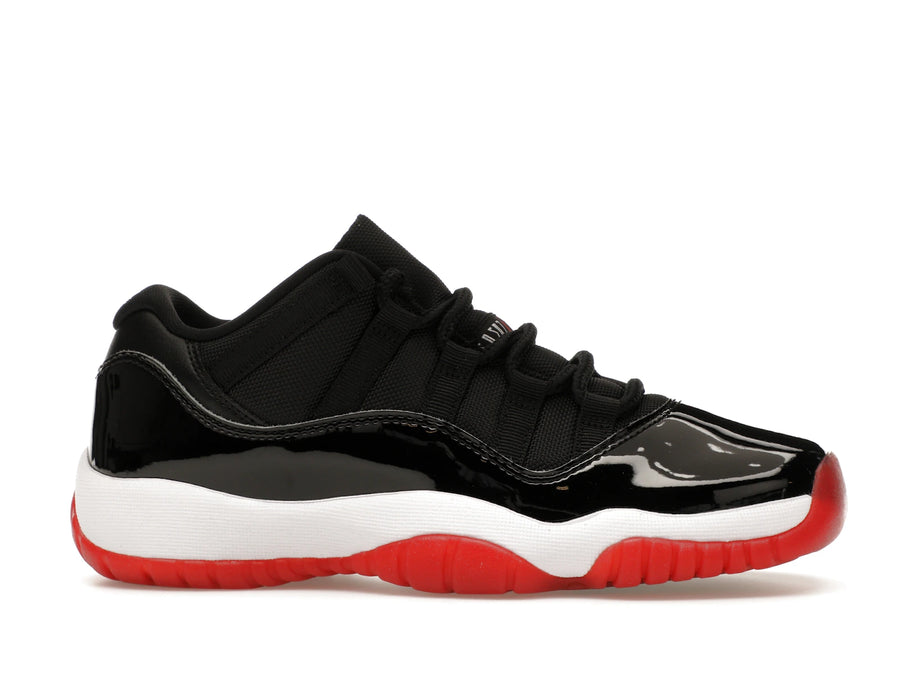 Air Jordan 11 Retro Low Bred (2025) (GS) - Black/White-Varsity Red - FV5121-006 - 01