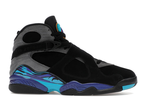 Air Jordan 8 Retro Aqua (2025) - Black/True Red-Iron Grey-Bright Concord-Aquatone - 305381-006 - 01
